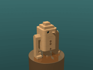 Droid by Stephan Baumegger (solved)